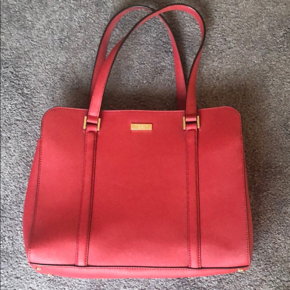 Kate Spade - Ruby Red Large Satchel - NWOT